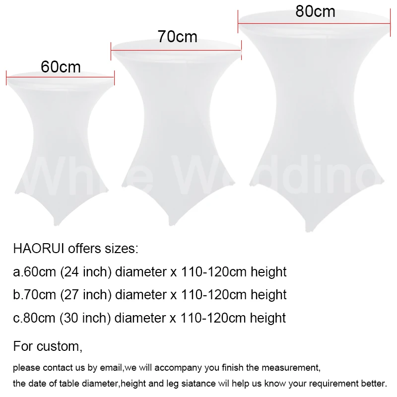 size of cocktail cover