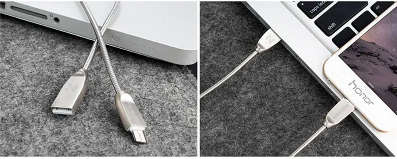 NOHON Micro USB кабель быстрое зарядное устройство кабель для передачи данных для samsung Xiaomi lenovo LG Nokia sony Android телефонный кабель провод