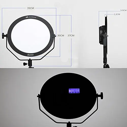 Falcon Eyes SO-28TD комплект видео светильник 28 Вт Светодиодная панельная лампа круглый мягкий студийный светильник для съемки рекламы в кинотеатре CD50