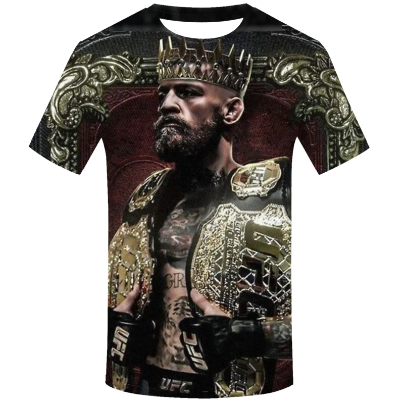 Футболка khabib nurmagomedov 3D футболка с изображением российских боевых звезд для бокса