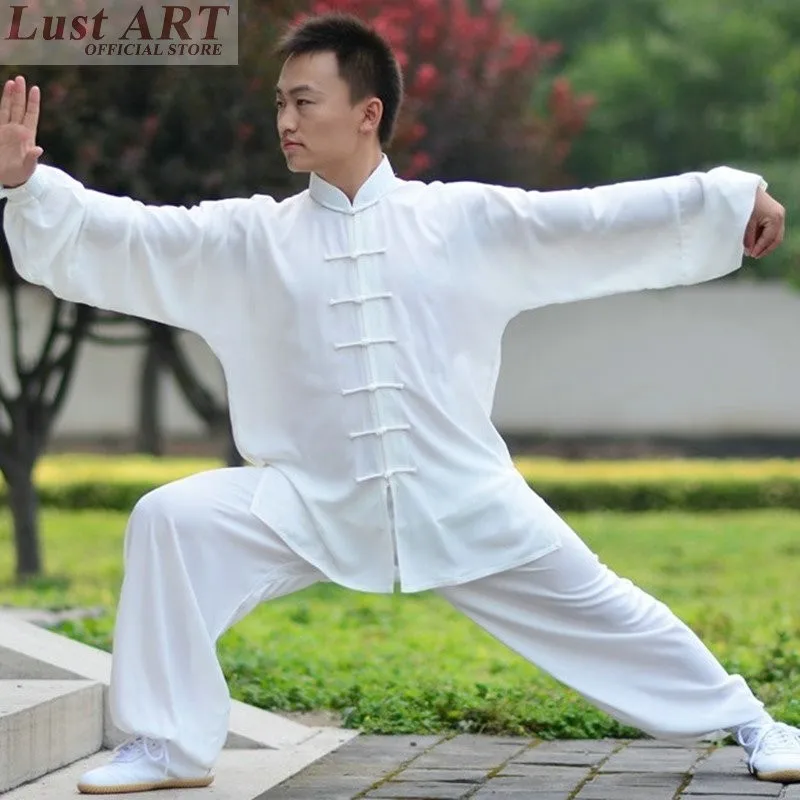 Новая Китайская традиционная элегантная повседневная одежда tai chi шелковая белая форма tai chi модная женская одежда tai chi AA032