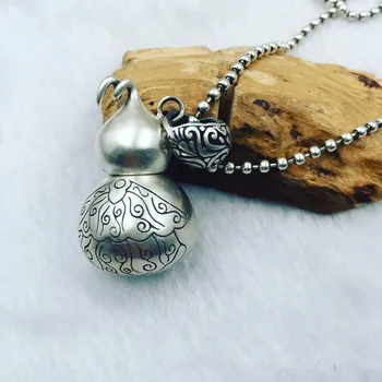 

S925 high technology can open the factory direct gourd Pendant