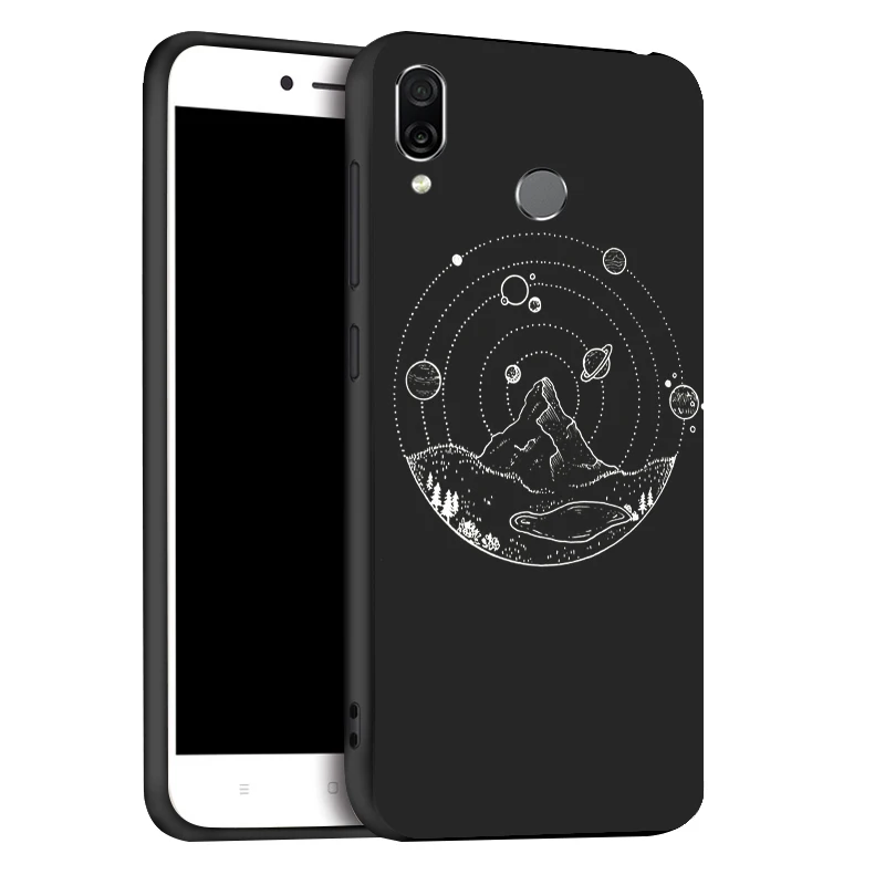 Для huawei Honor 10i 9 Lite Play 6A чехол s модный черный чехол с рисунком космонавта для huawei Honor V10 20 8C Note 10 V9 7X чехол - Цвет: x049