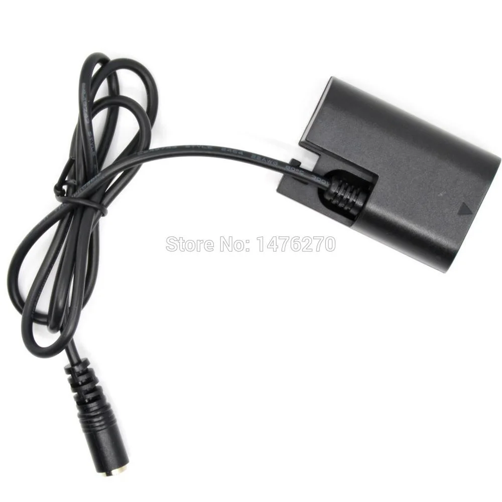

DR-E6 DC Coupler Connector LP-E6 dummy battery fit External power charger for Canon EOS 5D Mark II III EOS 5D2 5D3 6D 7D 60D 5D2