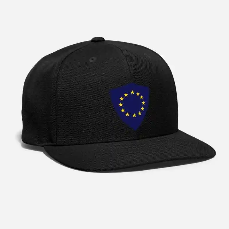 

EU European Union Badge hat Embroidery democracy Flag Emblem Europe Shield france germany patch Unisex Adjustable Snapback Cap