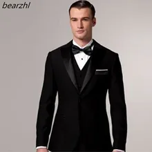Пляжный смокинг стройная фигура костюм на заказ мужчины ужин 3 шт костюмы одежда жениха