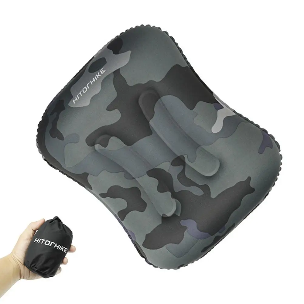 

Yfashion Travel Inflatable Pillow Portable Neck Protection Cushion for Outdoor