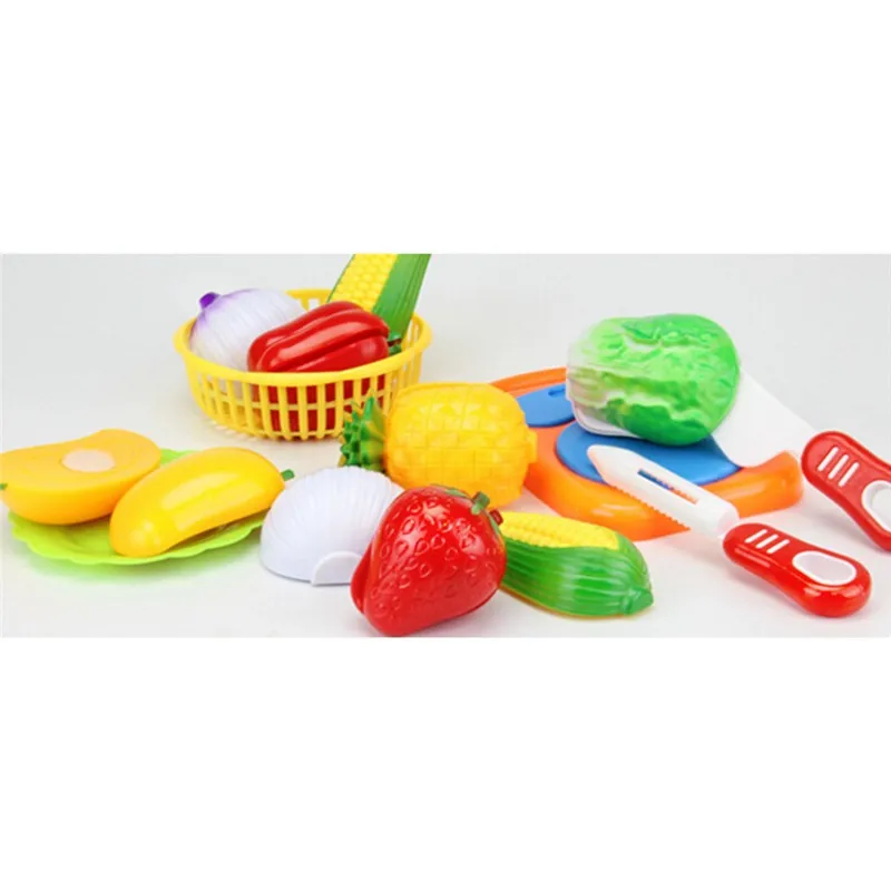 1 набор, детский игровой домик, игрушка для вырезания фруктов, пластиковые овощи, кухонные игрушки, детские классические игрушки, набор для ролевых игр, развивающие игрушки