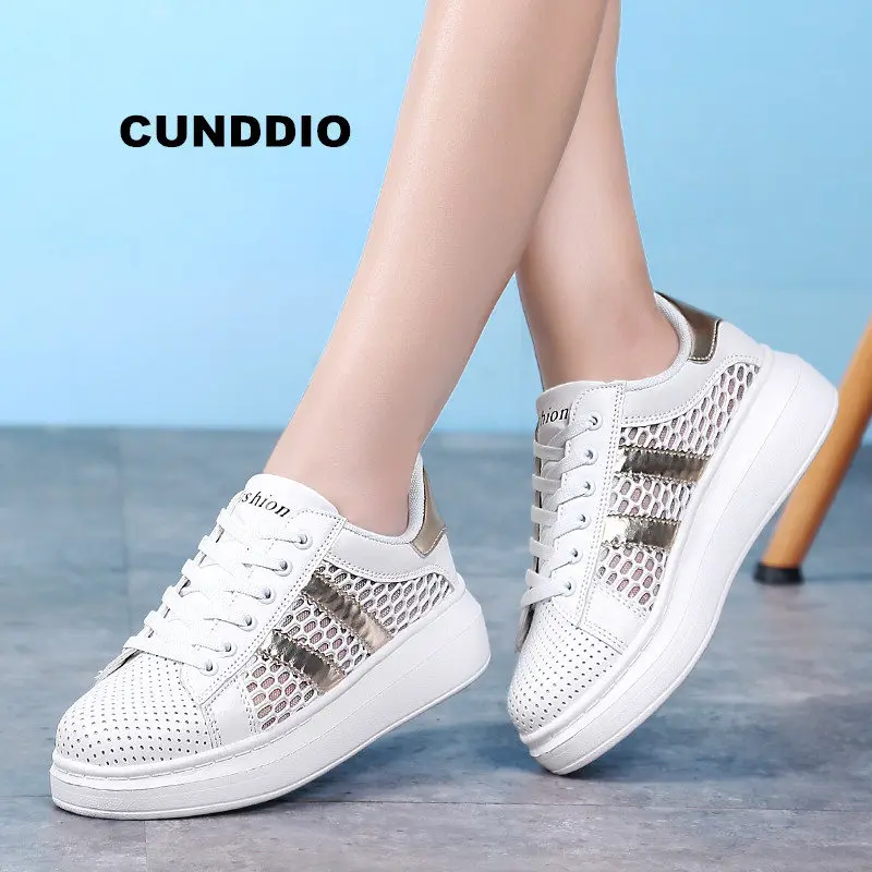 

women platform sneakers Brands mesh super woman shoes tenis feminino Casual shoes women Breathe light Force zapatos de mujer