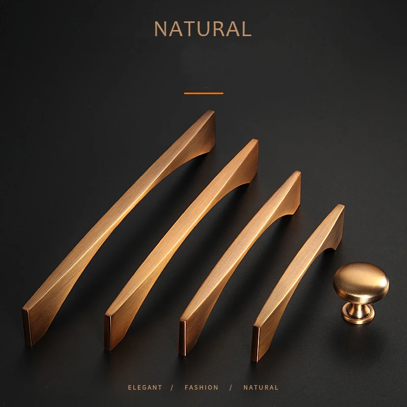 

Zinc Alloy Coffee Drawer Knobs Pulls Unique Kitchen Cabinet Handle Door Handles Knob Dresser Pull Knobs Cupboard Handle Gold