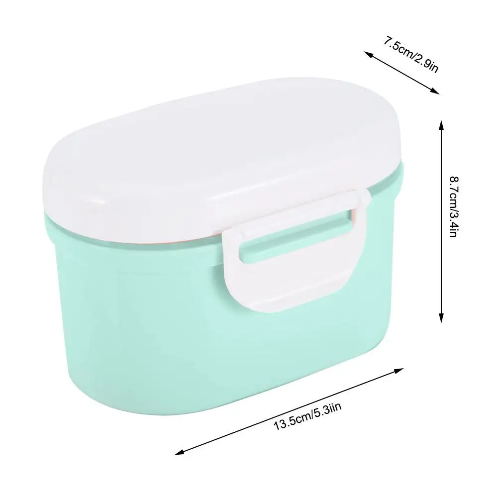 Портативный молочный порошок герметизация коробка для хранения Microweave морозильная камера защитная коробка Мультифункциональный чистый цвет детская молочная смесь коробка для хранения