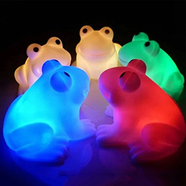 Lighting frog night light Creative Colorful Animal Design Led Lamp Soft