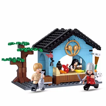 

0612 206pcs City Constructor Model Kit Blocks Compatible LEGO Bricks Toys for Boys Girls Children Modeling