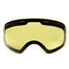 GOG-201 Lens Yellow Graced Magnetic Lens For Ski Goggles Anti-fog UV400 Spherical Ski Glasses Night Skiing Lens ► Photo 2/6