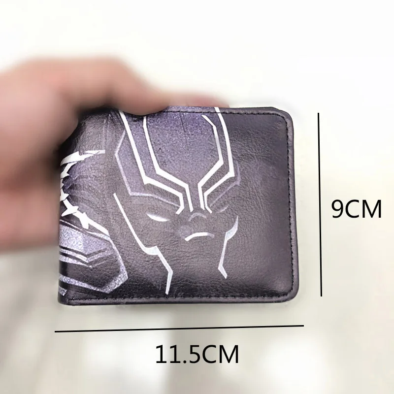 Disney Marvel Черная пантера T'Challa складной кошелек плюшевые кошельки фильм периметр