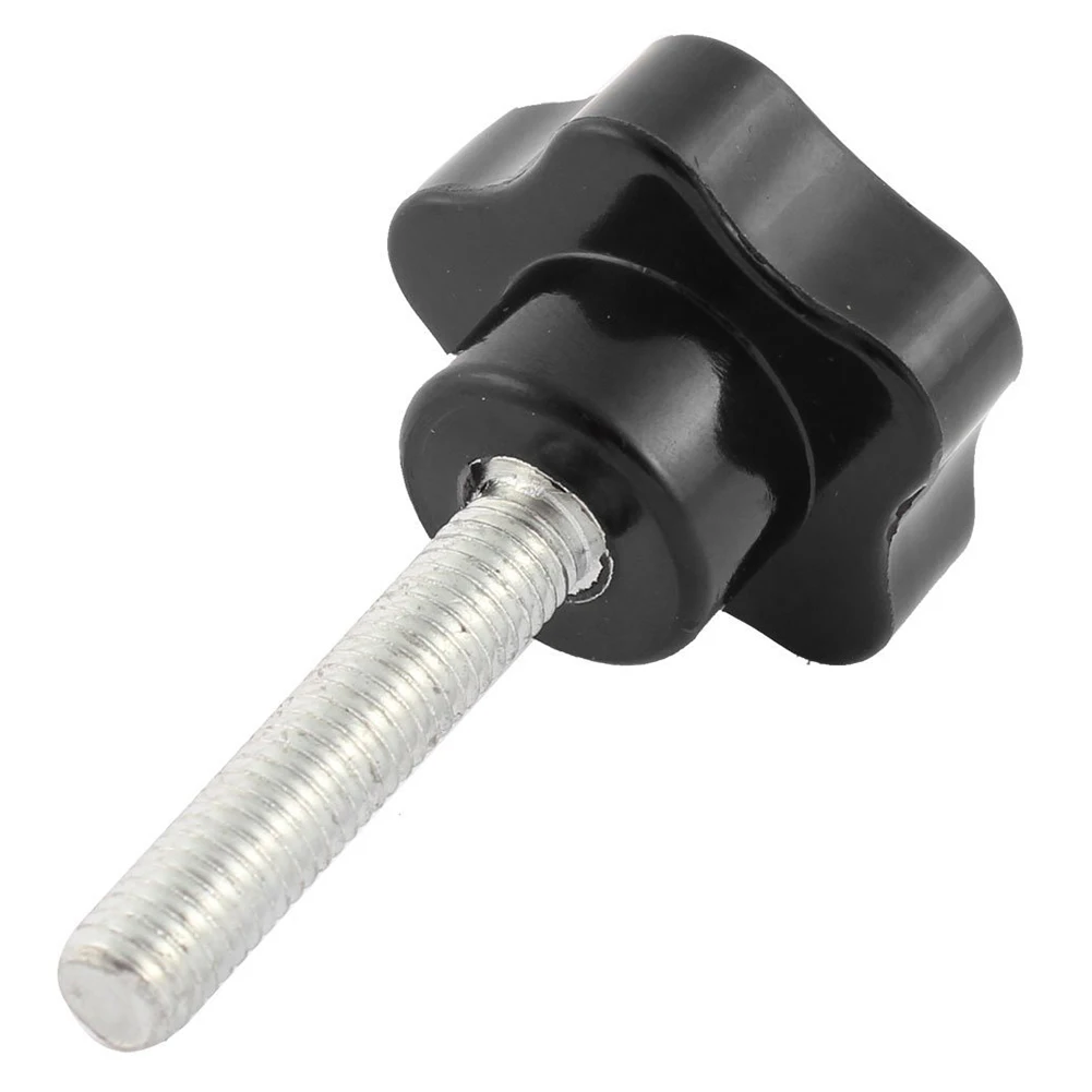 M8 x 40mm Screws Star head Wing screw Clamp knob handle blackin Screws