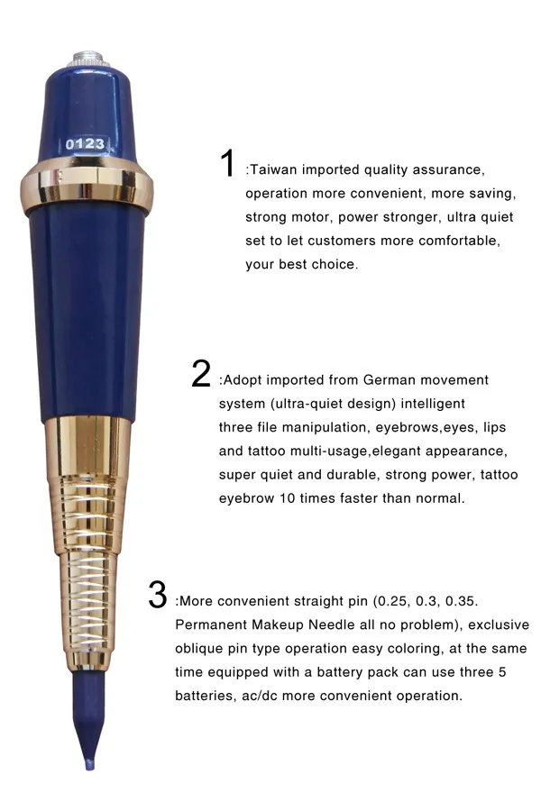 Высокое качество, 1 шт., оригинальная Тайваньская Перманентная машина для макияжа бровей, подводка для глаз, губ, Гигантская Солнечная татуировочная машина, G-9420, набор для татуировки