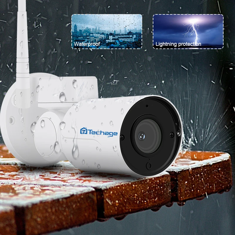 Techage 4CH 1080 P Wi Fi Беспроводной NVR PTZ CCTV камера безопасности системы 2MP ночное видение
