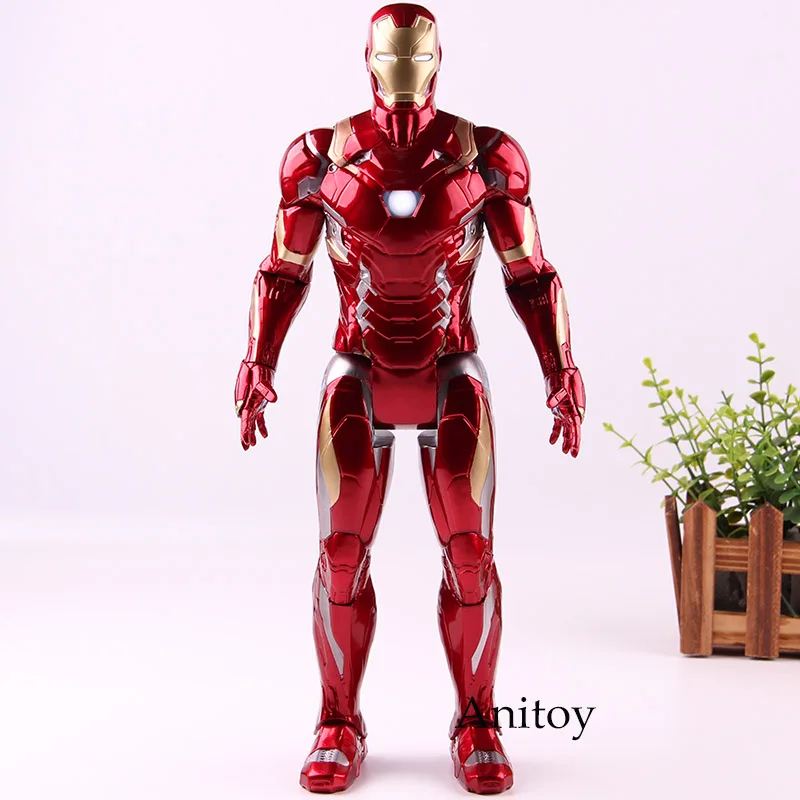 Captain American Civil War Figurine Iron Man Ironman Lighting PVC