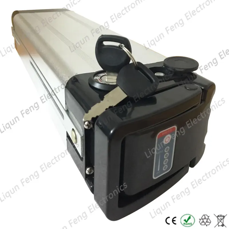 Clearance Free customs fee lithium battery 24V 28AH silver fish 750W 24V Battery use Sanyo 3500mah cell 30A BMS with 2A Charger 2 Clearance Free customs fee lithium battery 24V 28AH silver fish 750W 24V Battery use Sanyo 3500mah cell 30A BMS with 2A Charger 2