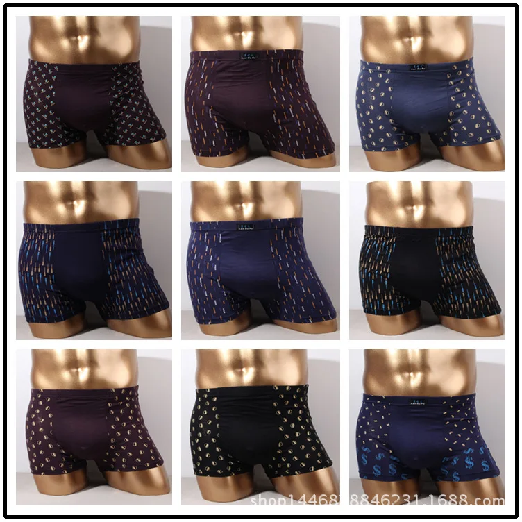 

2XL-7XL Pls choice 2-3 bigger size Underwear Mens Homme Pull in Underwear Men's Boxer Shorts Underwear Male Panties Fashion Sexy