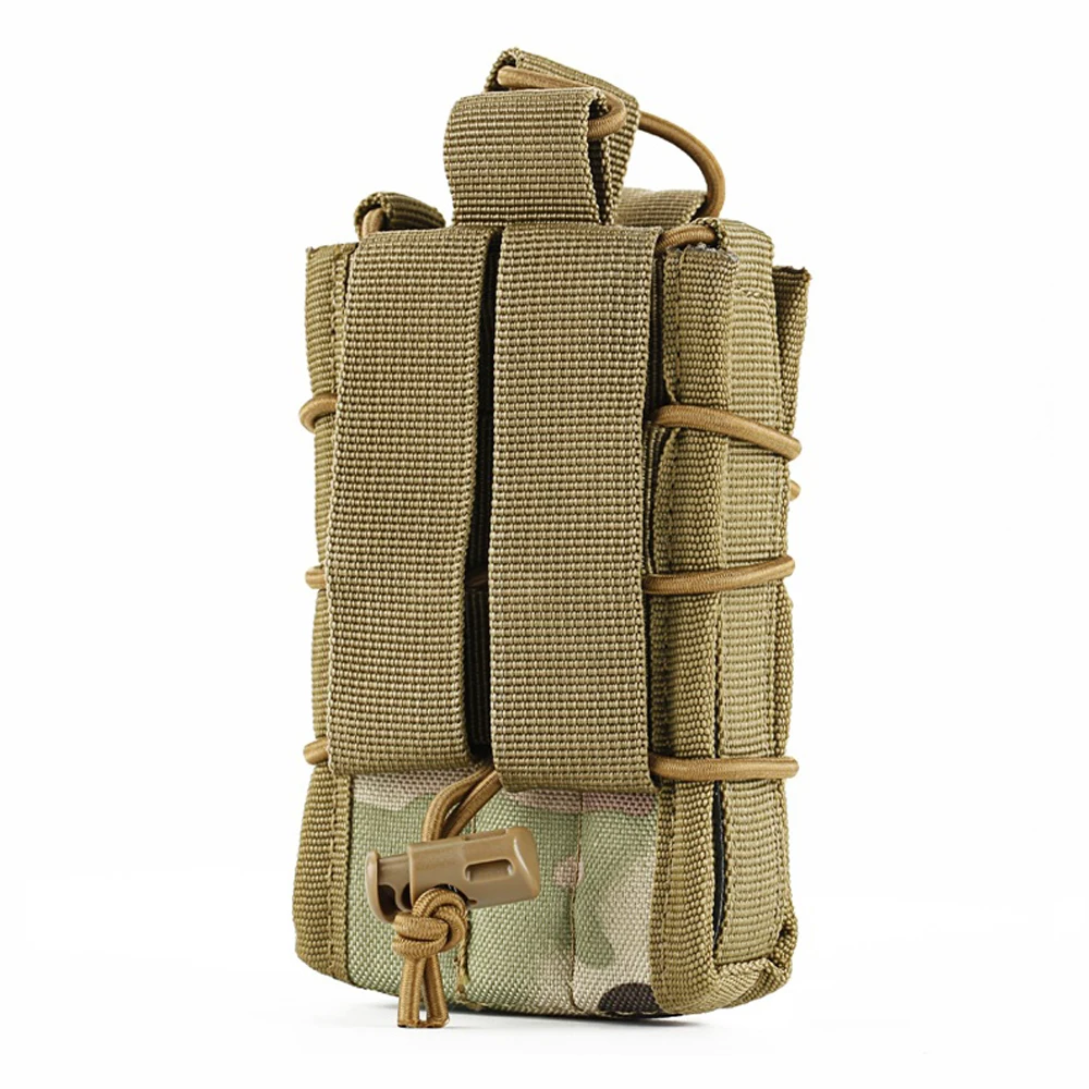 TENNEIGHT Тактический нейлоновый двойной M4 чехол для пистолета MOLLE Airsoft охотничья