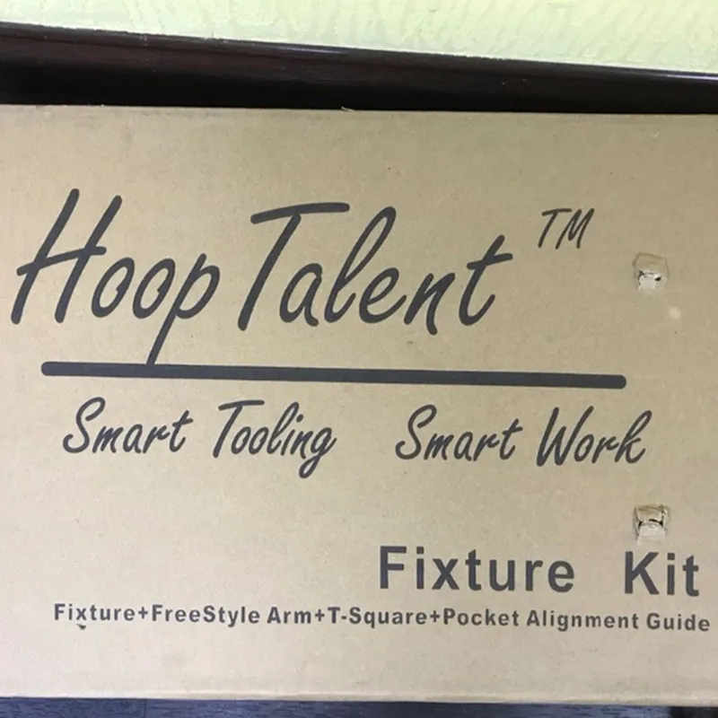 

Tajima SWF Happy Hoop Talent R12cm fixture Kit included R12cm Fixture and Freestyle Arm and TSquare Pocket Ali gnment Guide