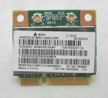 

Wireless Adapter Card for Broadcom BCM943142HM half Mini PCI-E Wifi for Lenovo G400 G410 G500 G510 G405 G505 FRU 04W3836