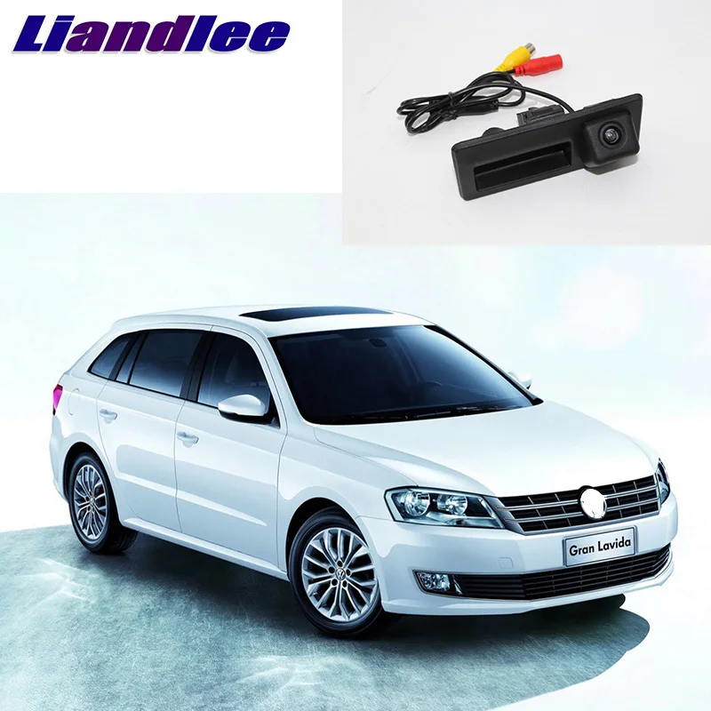 LiandLee Автомобильная камера заднего вида с ручкой багажника для Volkswagen VW Lavida / Gran 2012 ~