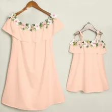 Embroidery Mother Daughter Dresses Mommy and Me Clothes Family look Matching Outfits Mom and Daughter Clothes Dress Clothing Embroidery Mother Daughter Dresses Mommy and Me Clothes Family look Matching Outfits Mom and Daughter Clothes Dress Clothing