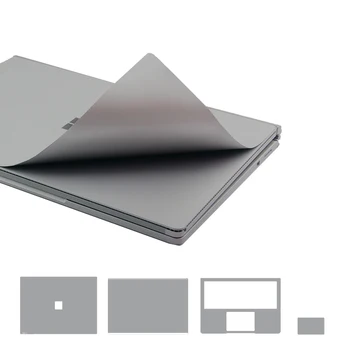 

XSKN for Microsoft Surface Book Sticker Skin Case Decals, Premium 3M Surface Book Decal Laptop Body Gray Decorative Protector