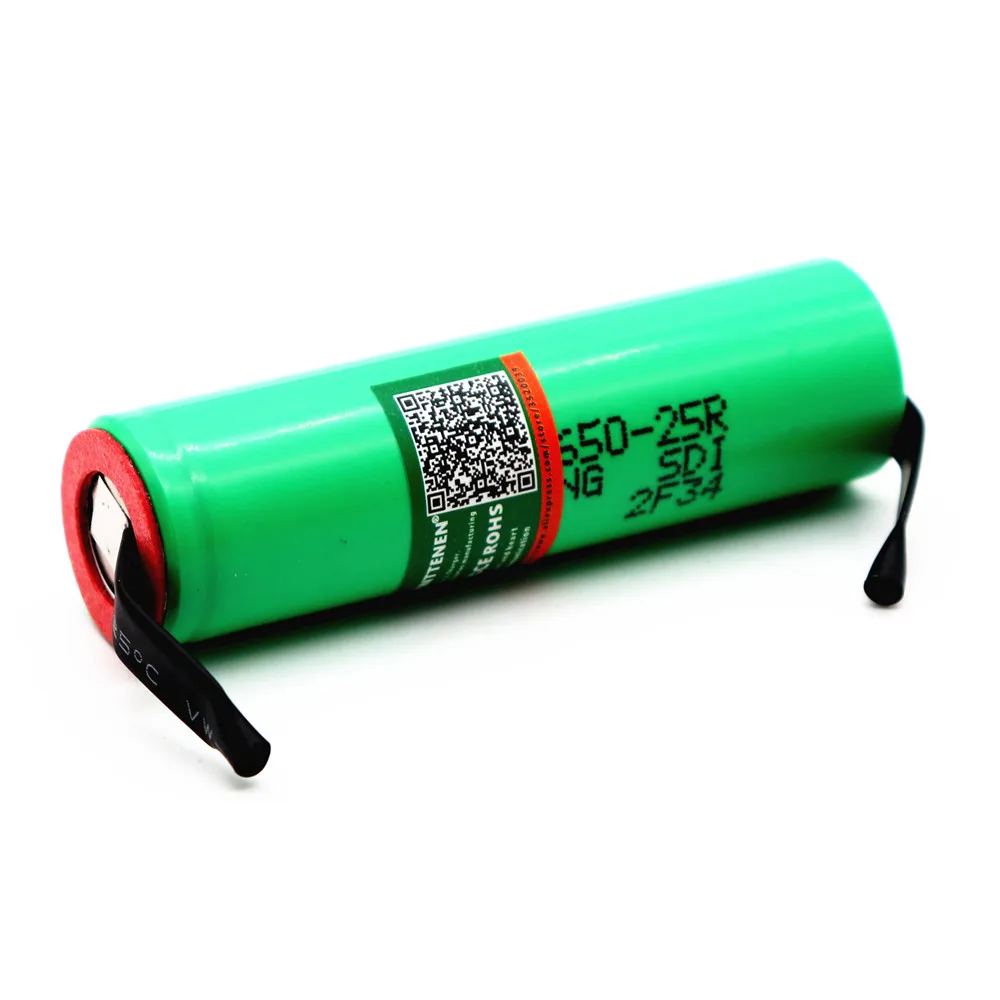 2 ~ 10 шт Новый оригинальный 18650 2500 mAh аккумулятор INR1865025R 3 6 V разрядка 20A специальная