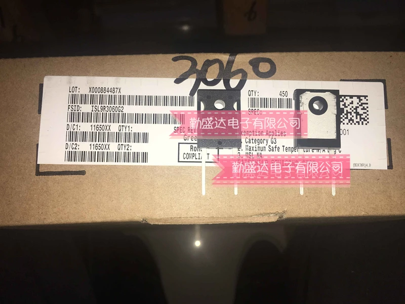 100% новый и оригинальный ISL9R3060G2 R3060G2 TO-247-2 | Электронные компоненты принадлежности