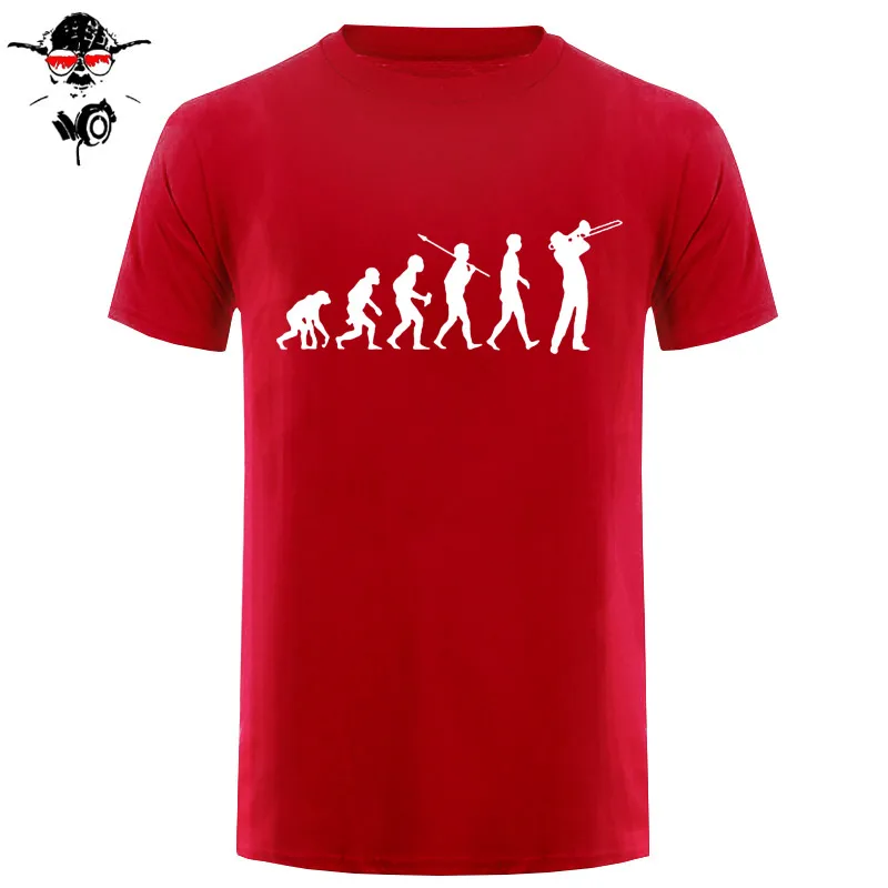 Trombone Player man Custom Printed FUNNY humour T-shirt MENS T SHIRT Great gift Tee Unisex