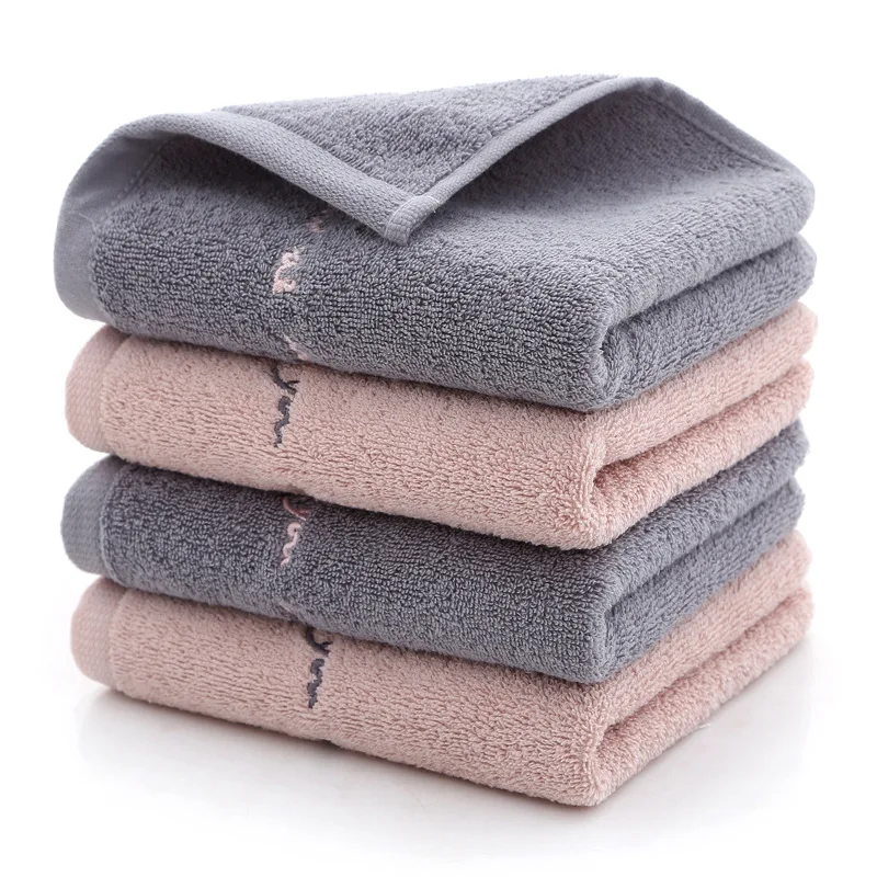 

Long-staple cotton embroidered towels logo custom gifts74cmx34cm-100g