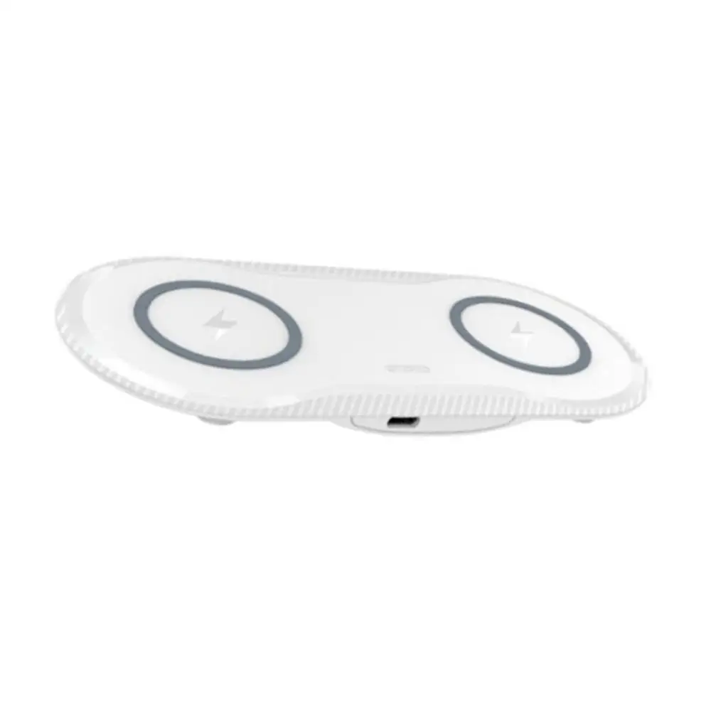 

Dual 10W Fast Wireless Charger Both Mobile Phones Available Light And Easy To Carry Wireless Charger Phone Charging Mat Pad