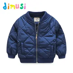 Dimusi зимние Пуховые парки для мальчиков для детей warmjackets хлопка-проложенный ветровка плотное пальто для детей, детские парки BC090