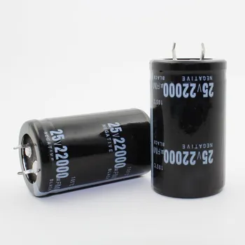 

10PCS-2PCS 25v22000uf Electrolytic Capacitor Radial 22000uf 25V 30x50mm