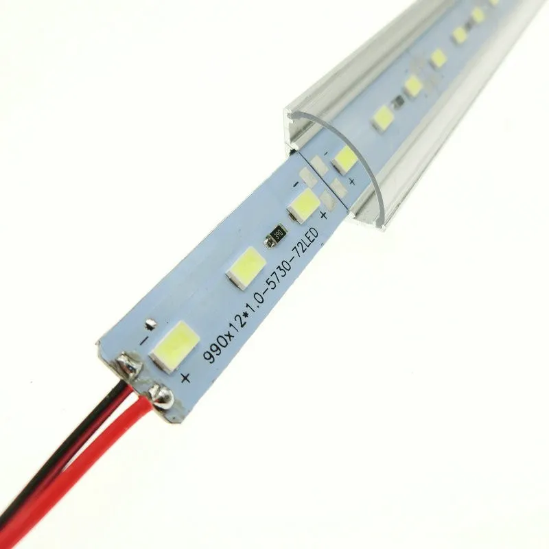 Smarstar 12V 0 33 m 5630 (5730) V алюминиевый корпус молочно прозрачная крышка Светодиодная