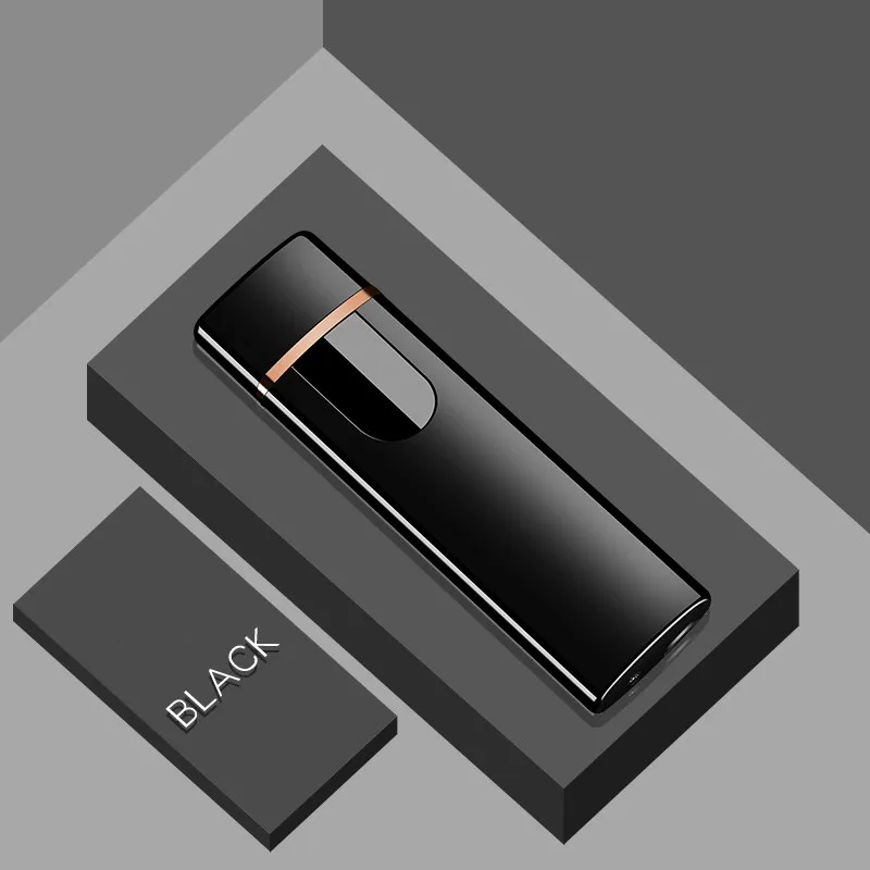 

Jobon usb charge lighter windproof ultra-thin electronic cigarette lighter