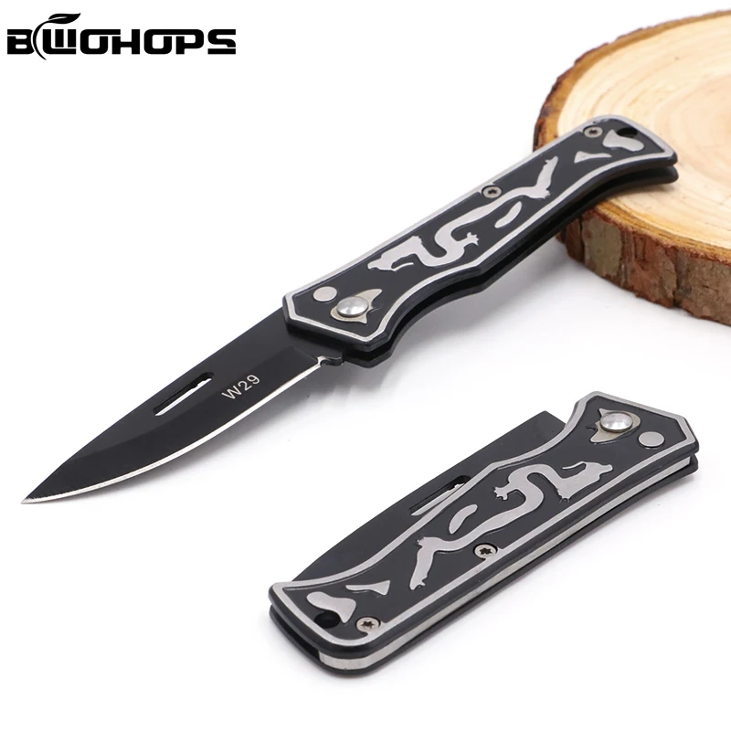 

2019 New Hunting Knife Rescue Penknife Folding Blade Stiletto Marking Survival Tactical Hand Tool Self-defense Portable Knives