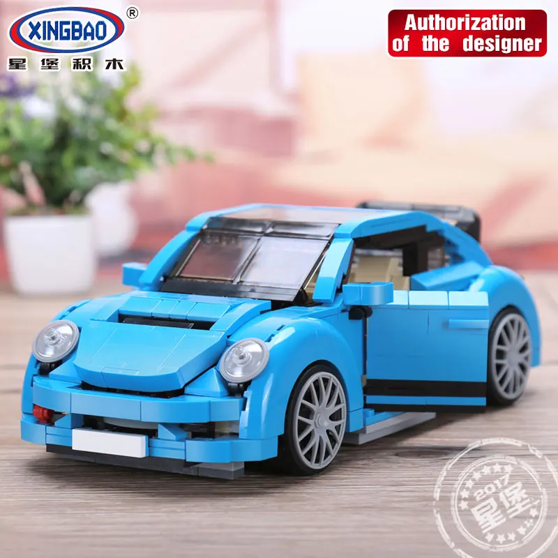 

Xingbao 03015 944Pcs New Genuine Creative MOC Technic Series The Car Set Children Educational Building Blocks Bricks Toys