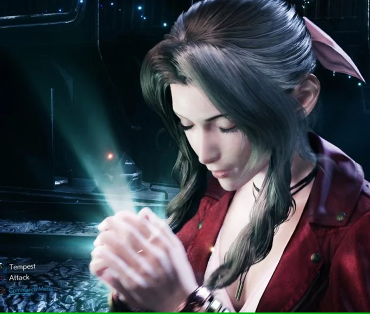 Final Fantasy VII Aerith Косплей Гейнсборо костюм наряд на заказ вечерние Хэллоуин Женская Девушка игра косплей