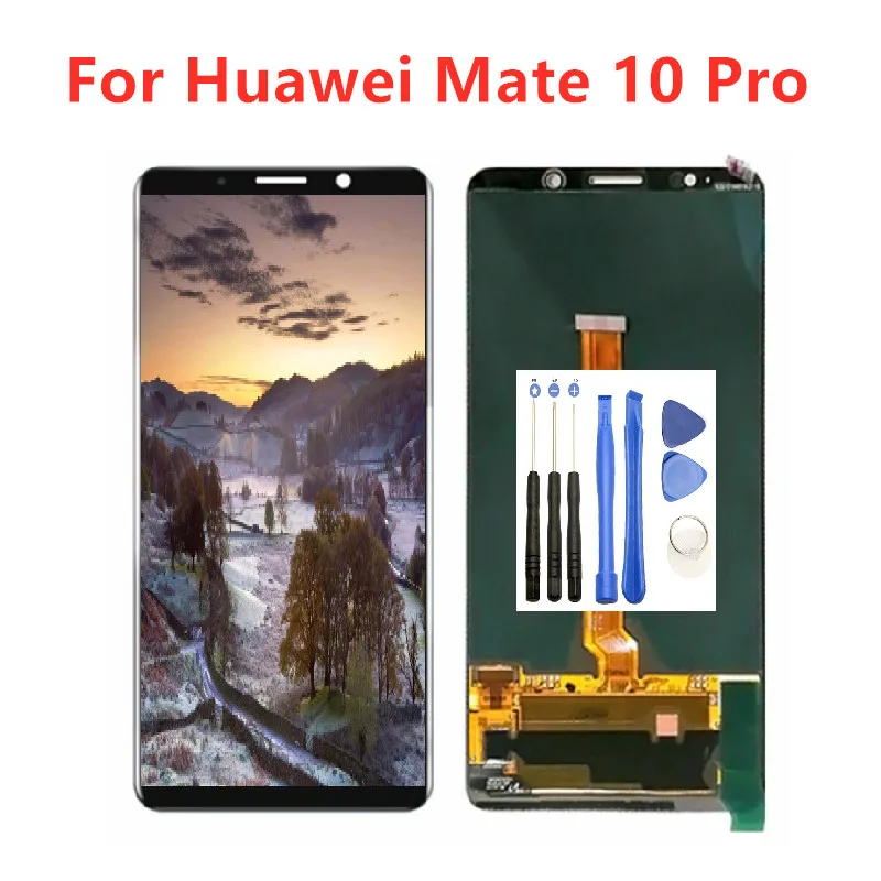 Протестированный 6," ЖК-дисплей для huawei mate 10 Pro BLA-L09 BLA-L29 BLA-AL00 ЖК-дисплей дигитайзер сенсорный экран панель для huawei mate 10 Pro