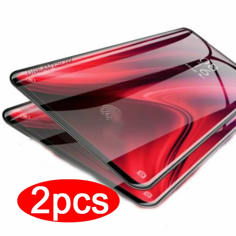 

2PCS Full Cover Tempered Glass for Xiaomi Mi 9T Pro 9H Screen Protector on Redmi 7A K20 Pro Note 7 6 5 Pro 9H Front Glass Film