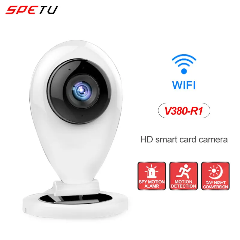 

Smart Home Camera 720P HD Security Video Monitor IP Wireless Network Surveillance Night Vision Alert Motion Detection EU/US