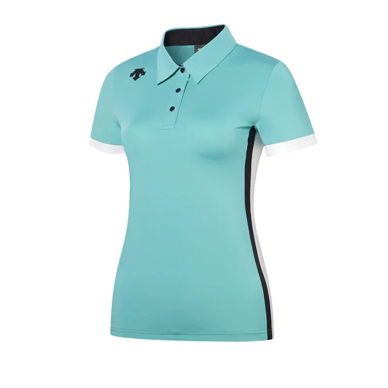 Q2019 костюм для гольфа Женская Весенняя и летняя футболка для гольфа с коротким рукавом быстросохнущая дышащая футболка для гольфа одежда для гольфа