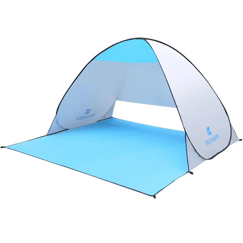 

Automatic Camping Tent Ship Beach Tent 2 Persons Tent Instant Pop Up Open Anti UV Awning Tents Outdoor Sunshelter