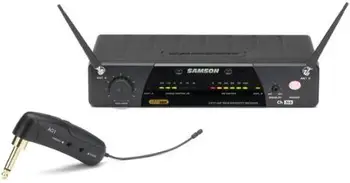 

SAMSON AirLine 77 AF1/AG1 Guitar Wireless microphone System True Diversity design UHF wireless system with PLL frequency