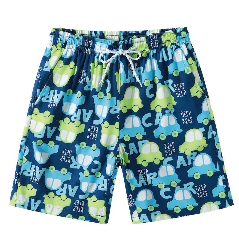 

HFNF quick-drying swim print shorts summer board surf swimsuit beach short men running male